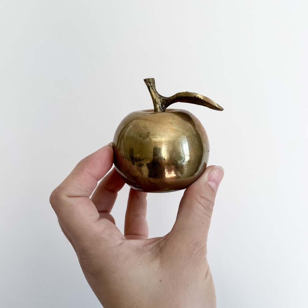 Brass apple bell